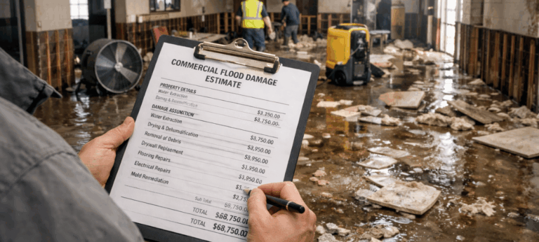 flood damage estimate